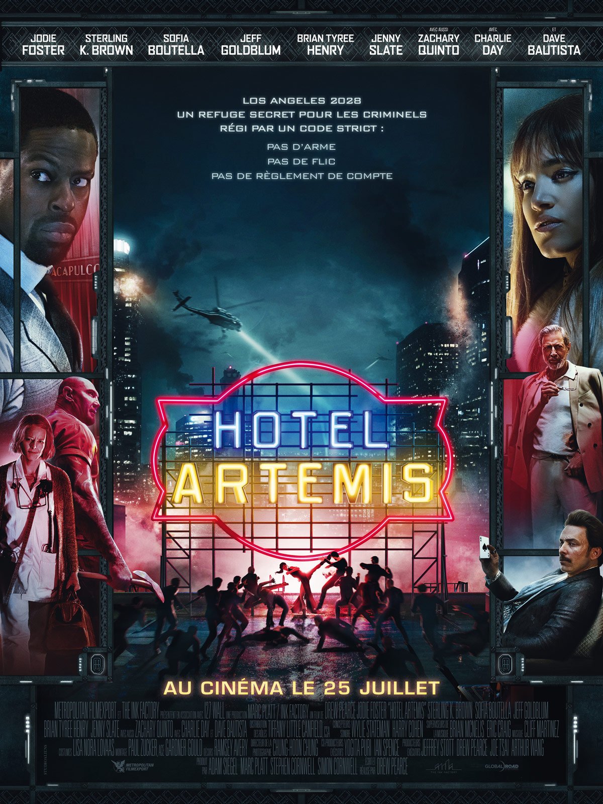 Hotel Artemis Film 2018 Allociné