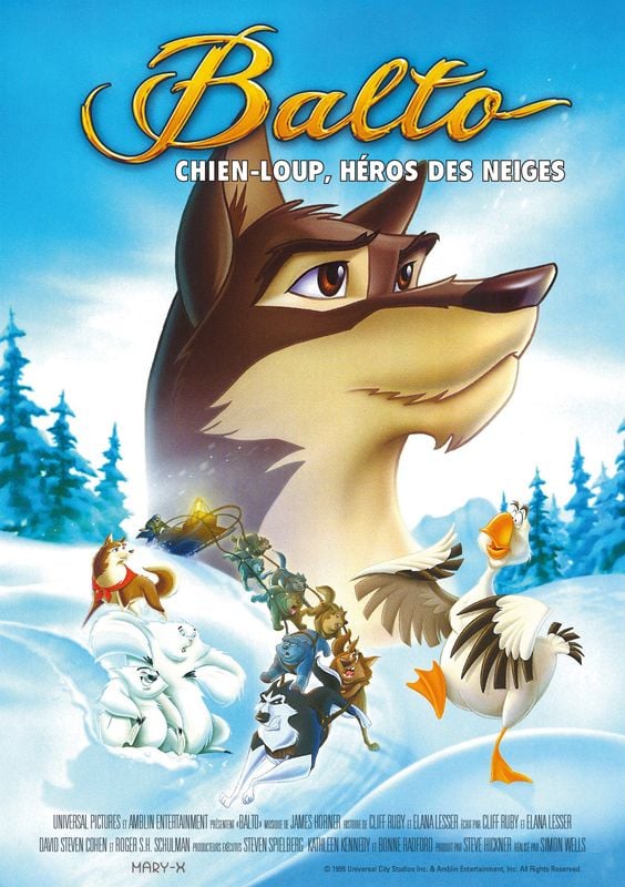 Balto chien-loup, héros des neiges streaming vf gratuit