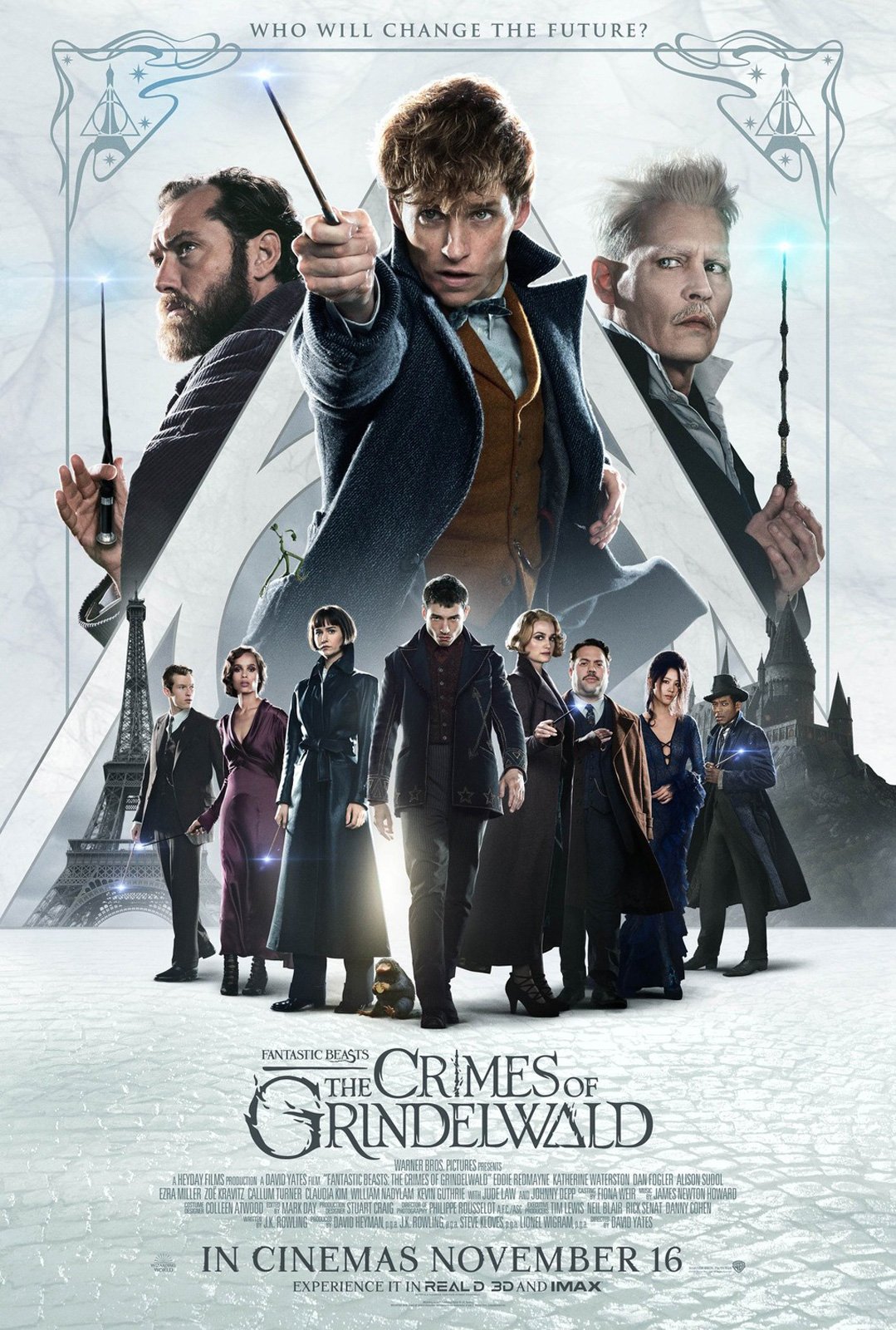 Affiche du film Les Animaux fantastiques Les crimes de Grindelwald Photo sur AlloCiné
