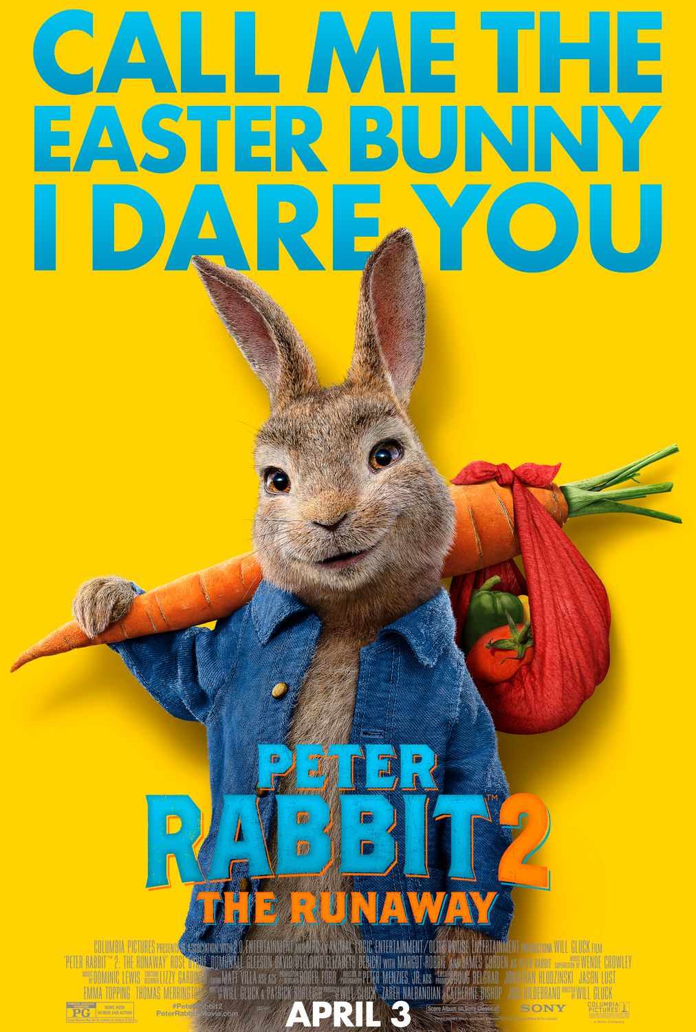 Pierre Lapin 2 Film Streaming Affiche du film Pierre Lapin 2 : Panique en ville - Photo 1 sur 26