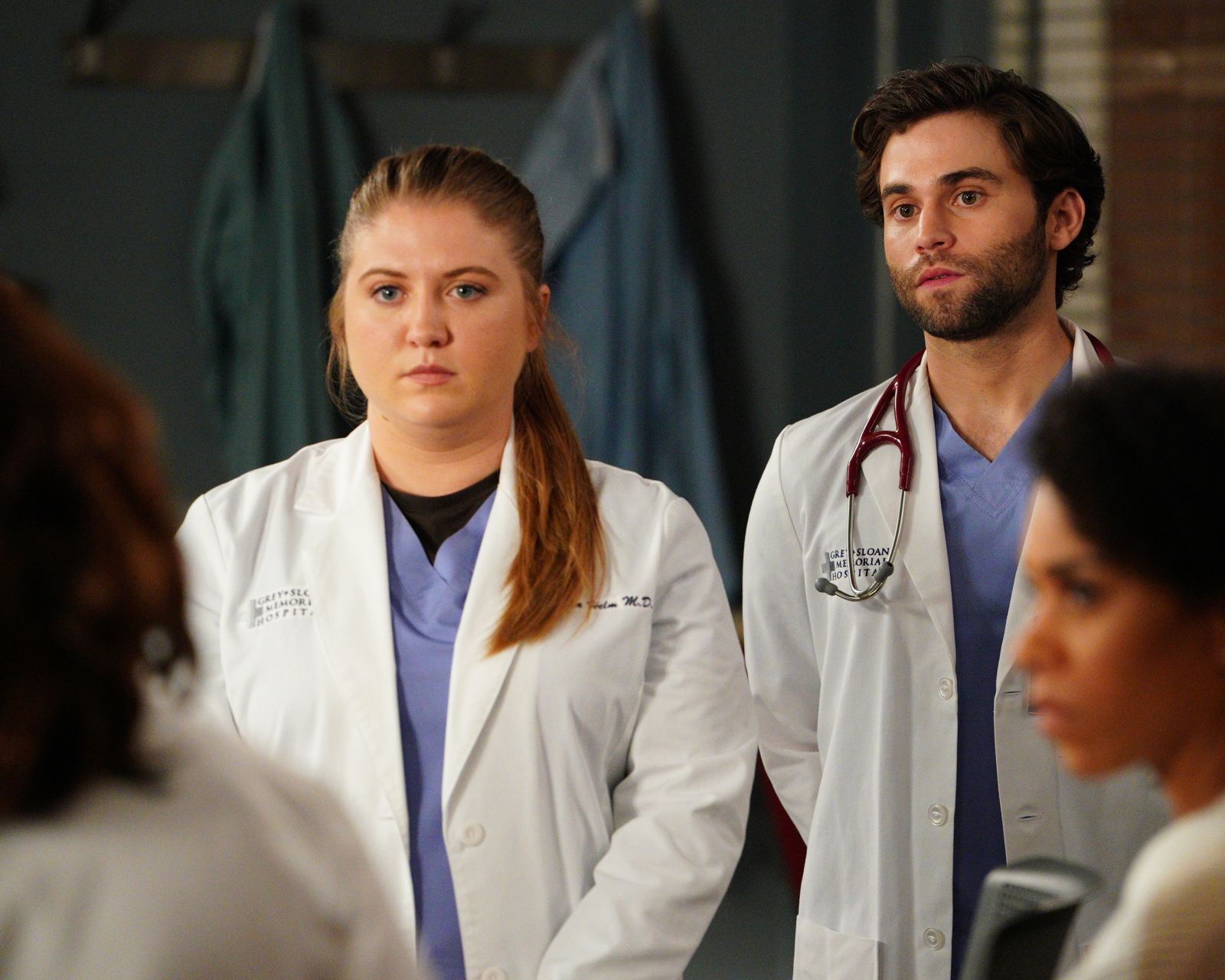 Grey's Anatomy Grey's Anatomy Photo Jake Borelli, Jaicy Elliot