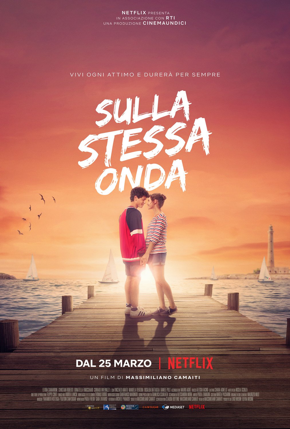 圖 漂浪之夏 Sulla Stessa Onda (Netflix 義大利片)