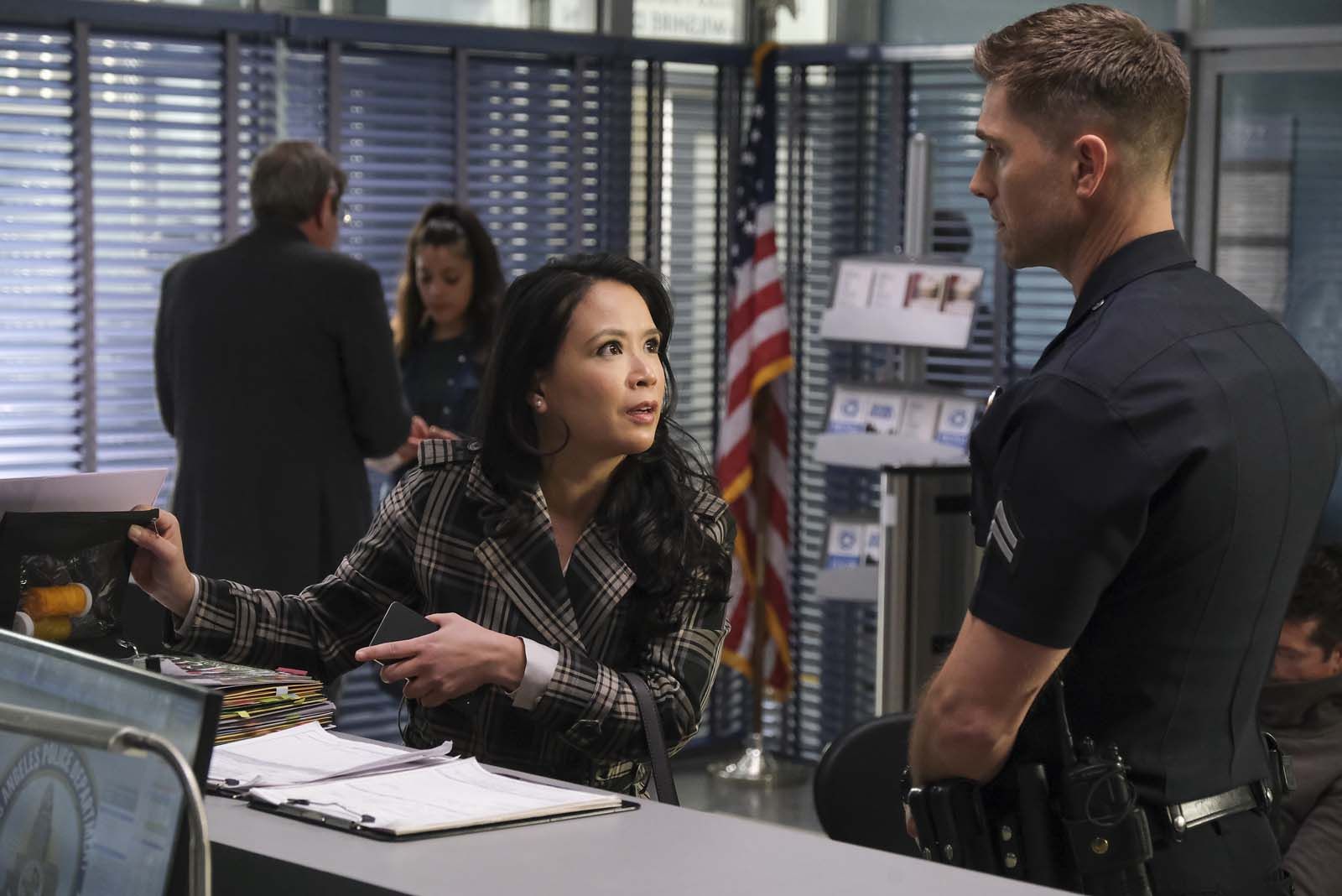 The Rookie : Le Flic De Los Angeles Saison 5 The Rookie : le flic de Los Angeles : Photo Eric Winter, T.V. Carpio