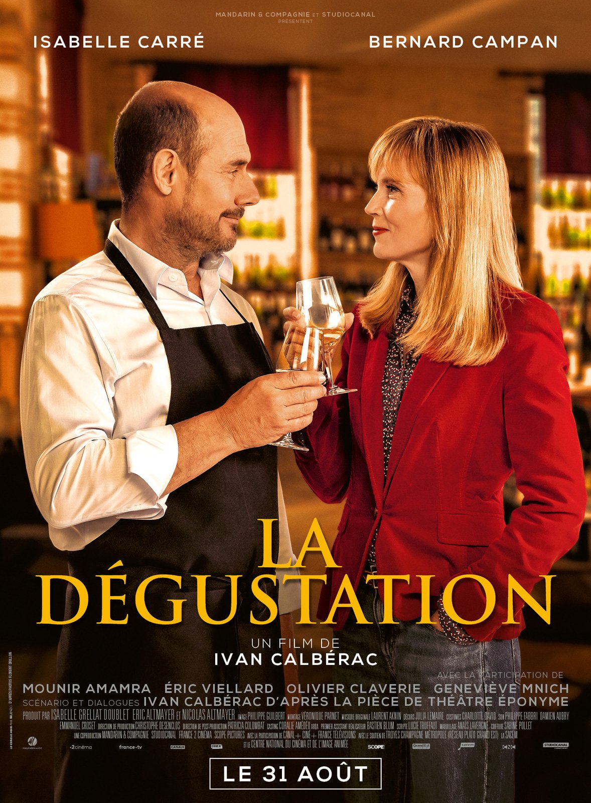 Affiche film LA DEGUSTATION