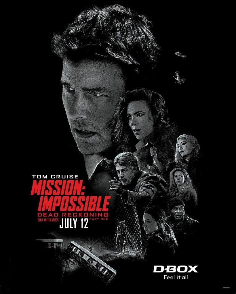 Affiche Du Film Mission: Impossible – Dead Reckoning Partie 1 - Photo 