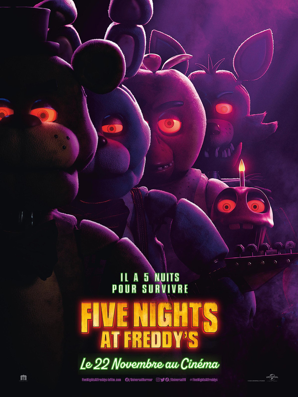 Infos & horaires pour Five Nights At Freddy's CGR Cinémas