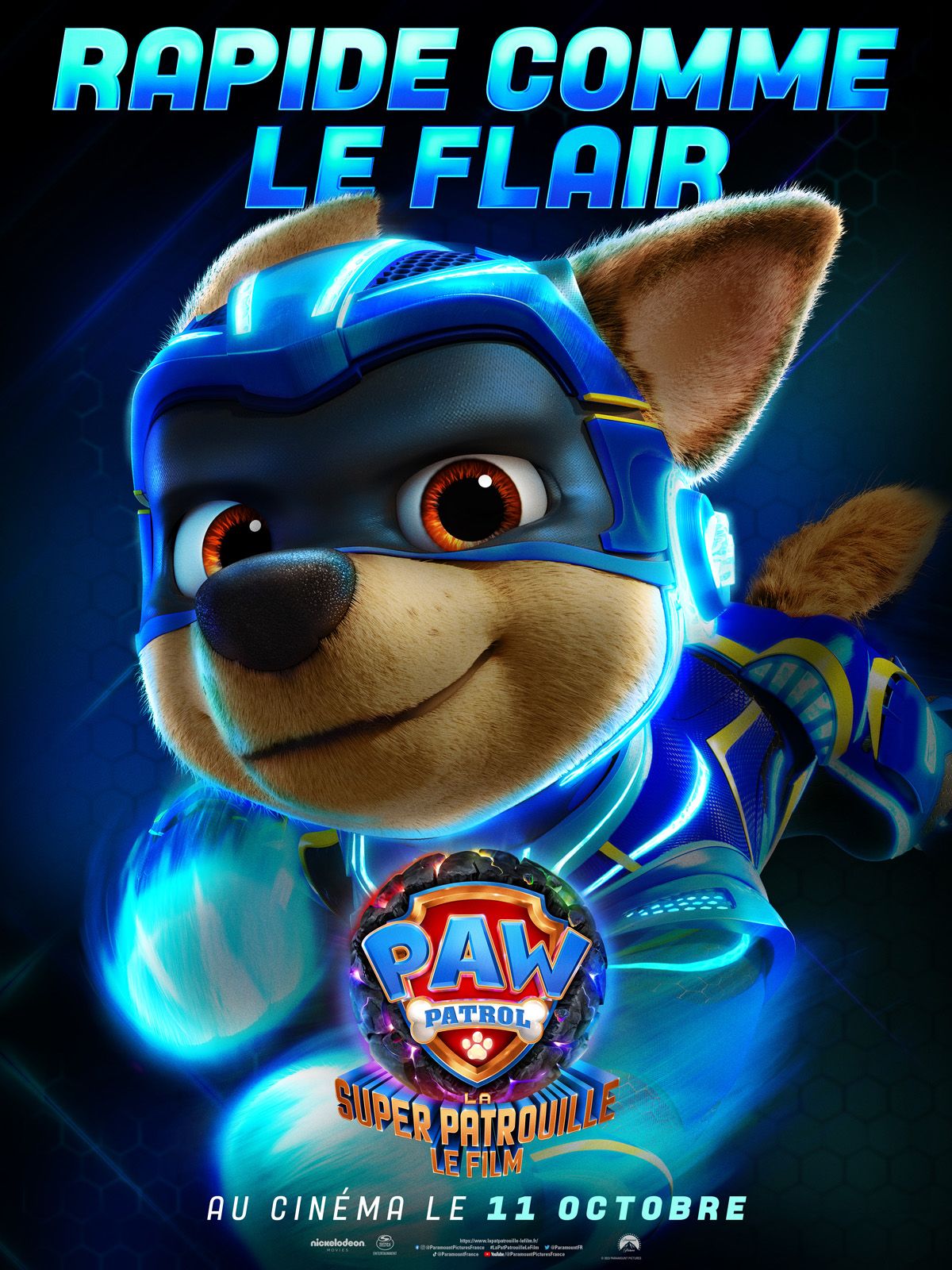 Affiche Du Film La Pat Patrouille La Super Patrouille Le Film 