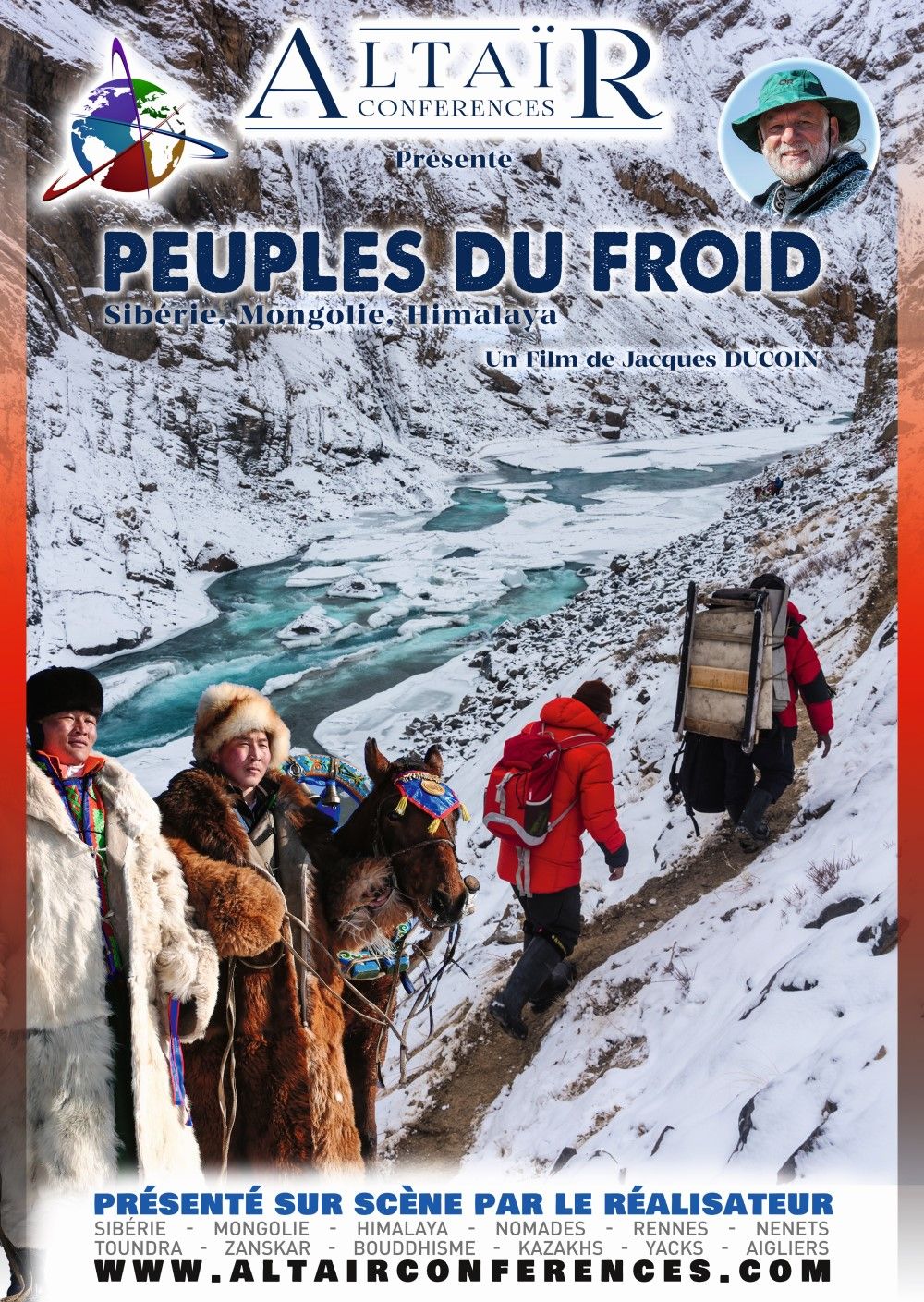 Altaïr Conférences - Peuples du froid : Sibérie, Mongolie, Himalaya