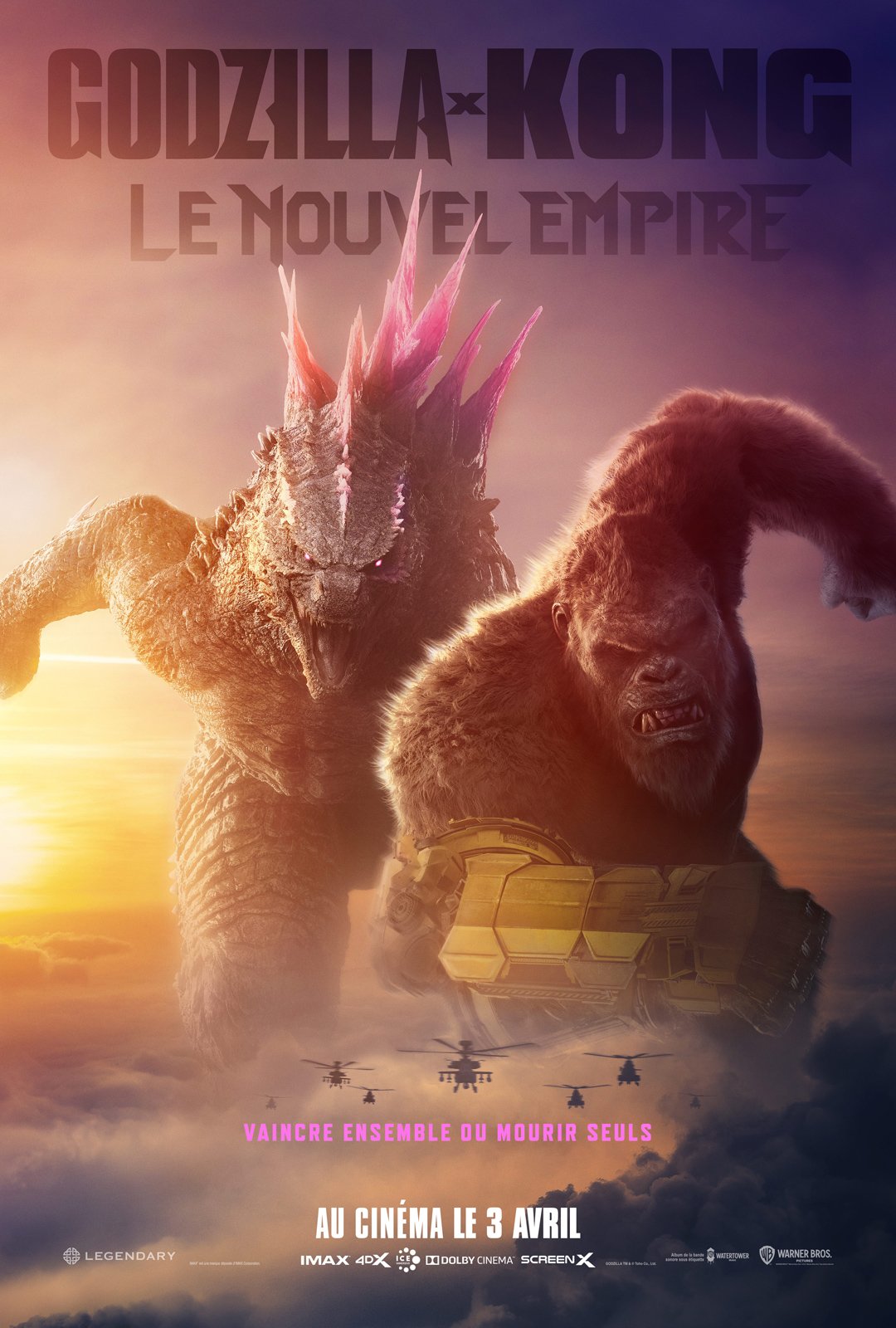 Critiques Presse pour le film Godzilla x Kong : Le Nouvel Empire - AlloCiné