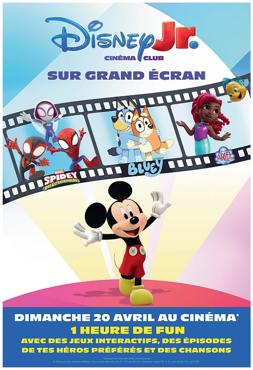 Disney Junior Cinema Club 2024 : Affiche