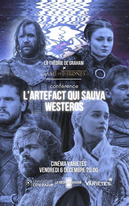 CONFERENCE : La Théorie de Graham x Game of  Thrones : Affiche