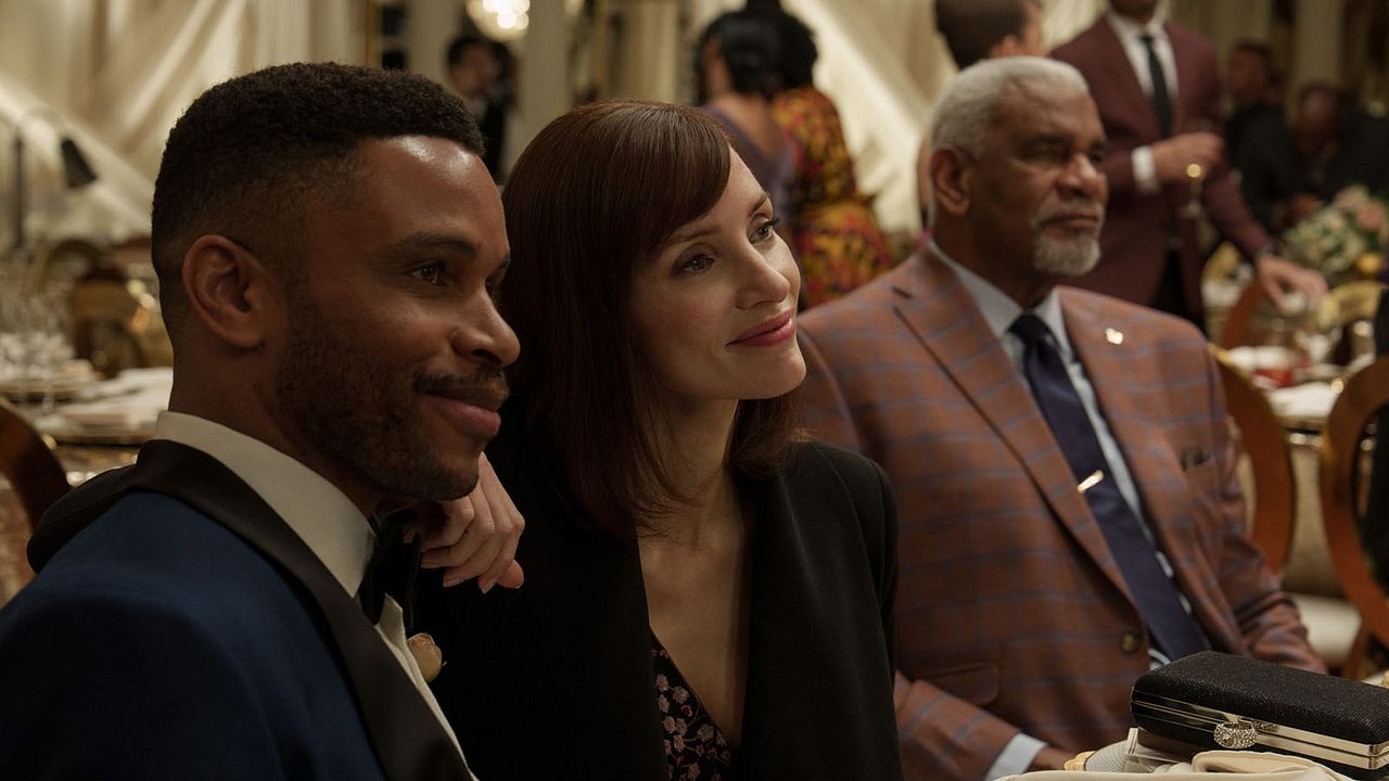 The Savant : Photo Jessica Chastain, Nnamdi Asomugha
