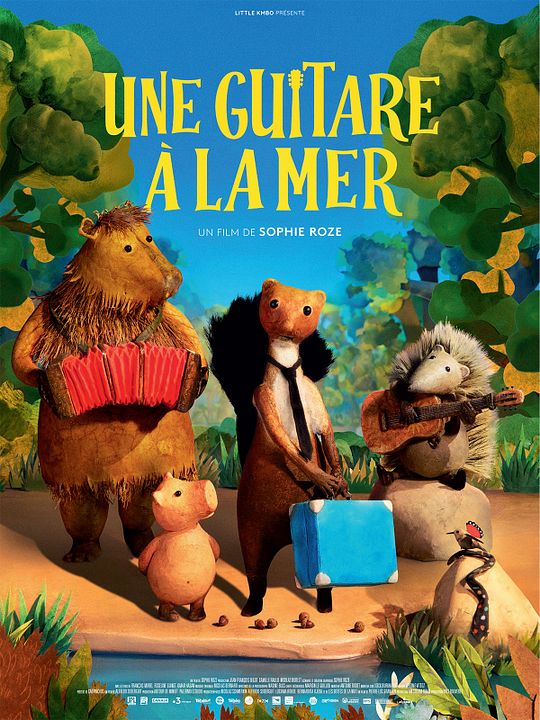 Une guitare à la mer : Affiche