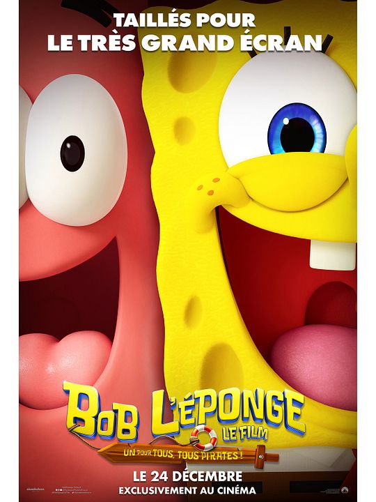 Bob l'éponge - Le film : un pour tous, tous pirates ! : Affiche