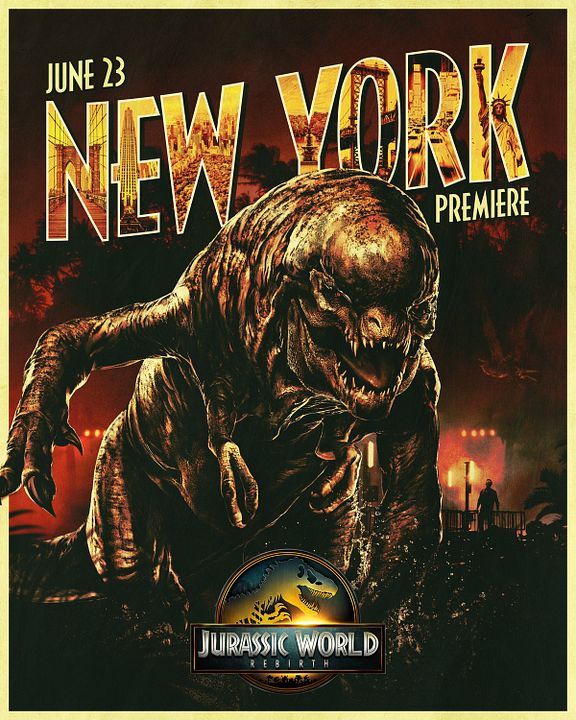 AFFICHE DE FILM Originale Jurassic Park III (Advance) EUR 42,48 - FR