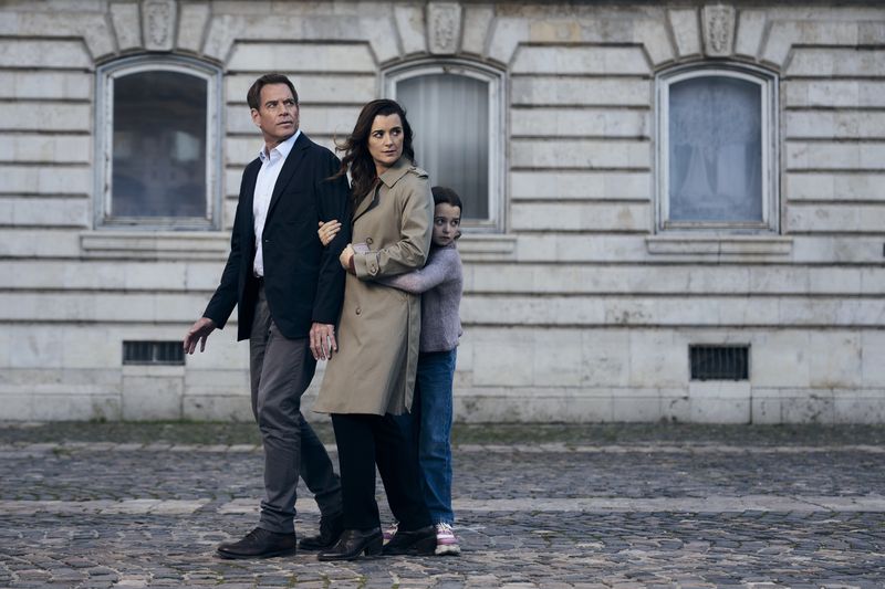 Photo Cote De Pablo, Michael Weatherly, Isla Gie
