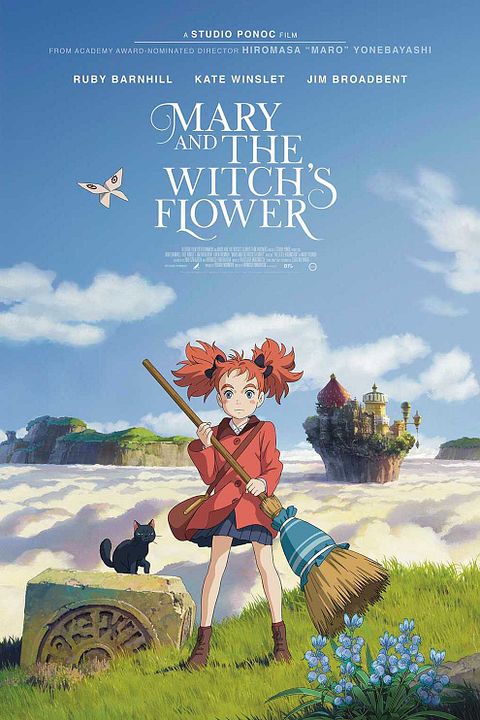 Mary et la fleur de la sorcière : Affiche