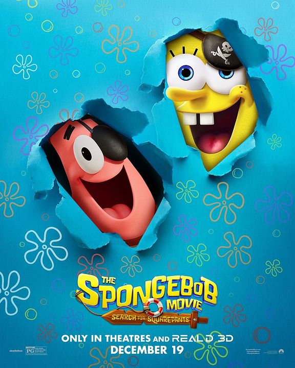 Bob l'éponge - Le film : un pour tous, tous pirates ! : Affiche