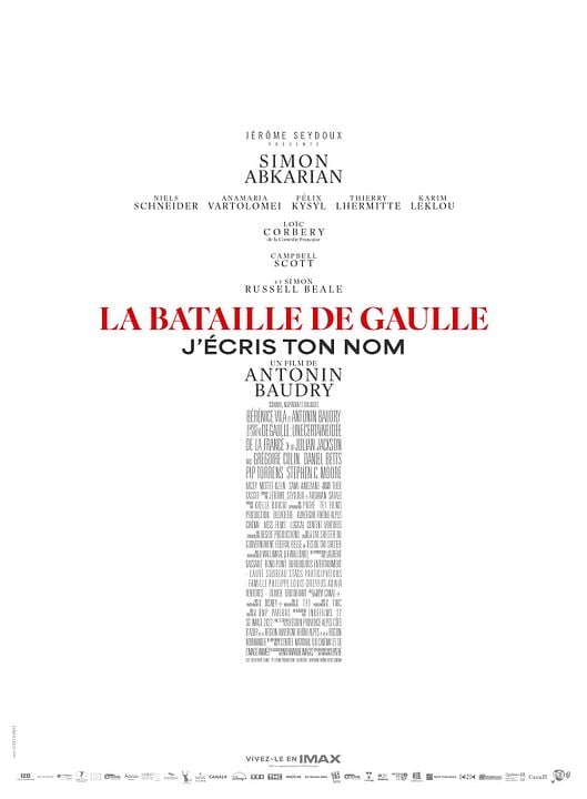 La Bataille de Gaulle - Partie 2 : J’écris ton nom : Affiche