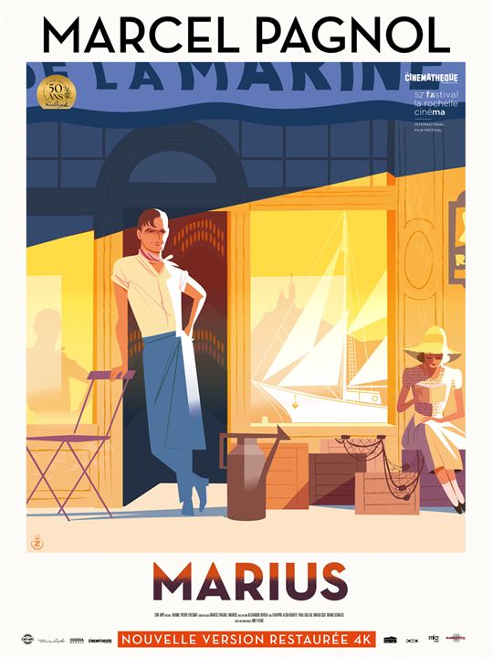 La trilogie marseillaise : Marius : Affiche