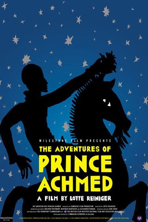 Les Aventures du prince Ahmed : Affiche