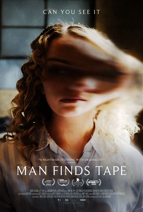 Man Finds Tape : Affiche