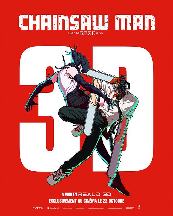 Chainsaw Man – Le Film : L’arc de Reze : Affiche