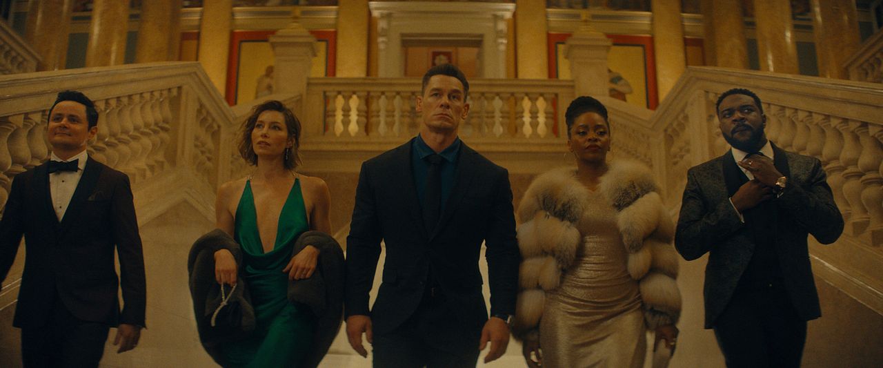 Matchbox The Movie : Photo Sam Richardson, John Cena, Jessica Biel, Arturo Castro (XII), Teyonah Parris
