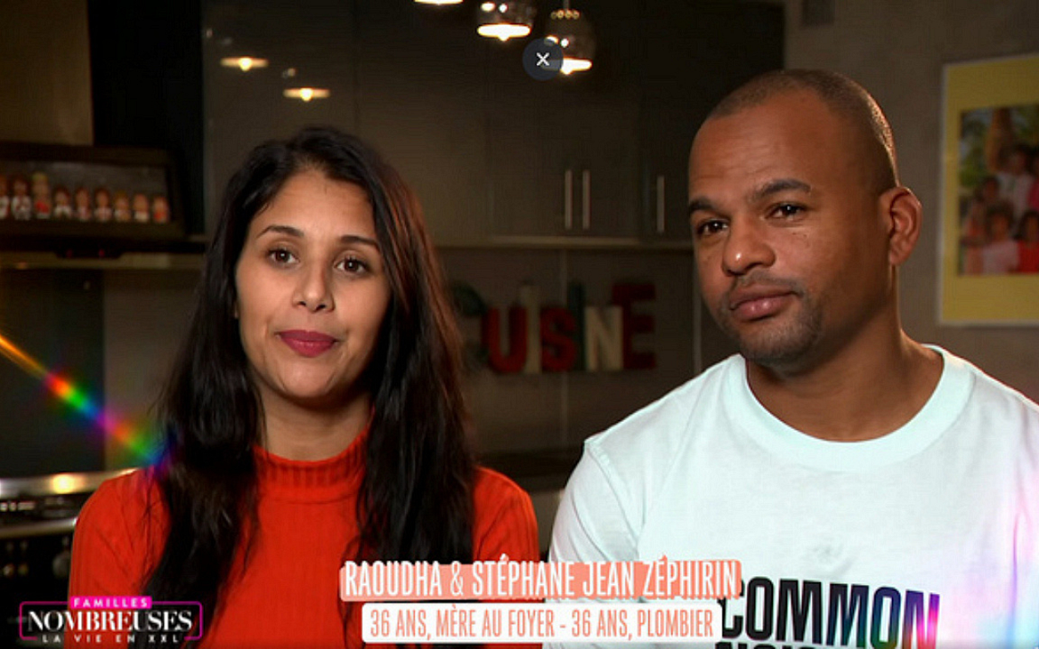 Exclu. Familles nombreuses : “Ce n'est pas tout le temps évident”, Raoudha  Jean-Zéphirin dévoile le secret de son couple qui dure avec Stéphane - TV  ACTU by AlloCiné