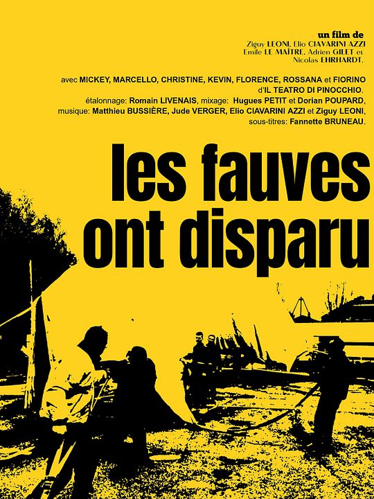 Les Fauves ont disparu : Affiche