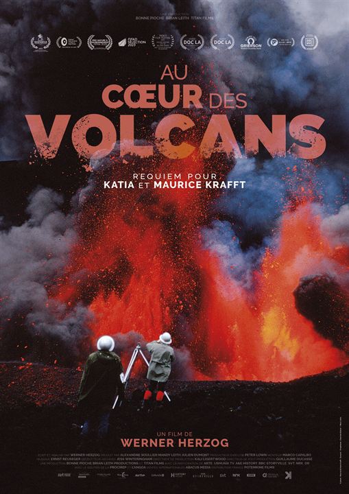 Au cœur des volcans : Requiem pour Katia et Maurice Krafft : Affiche