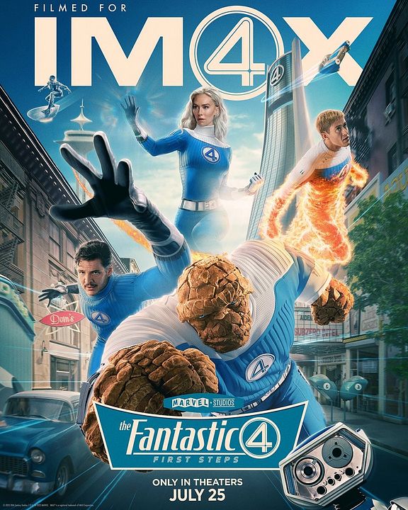 Les 4 Fantastiques : Premiers pas : Affiche