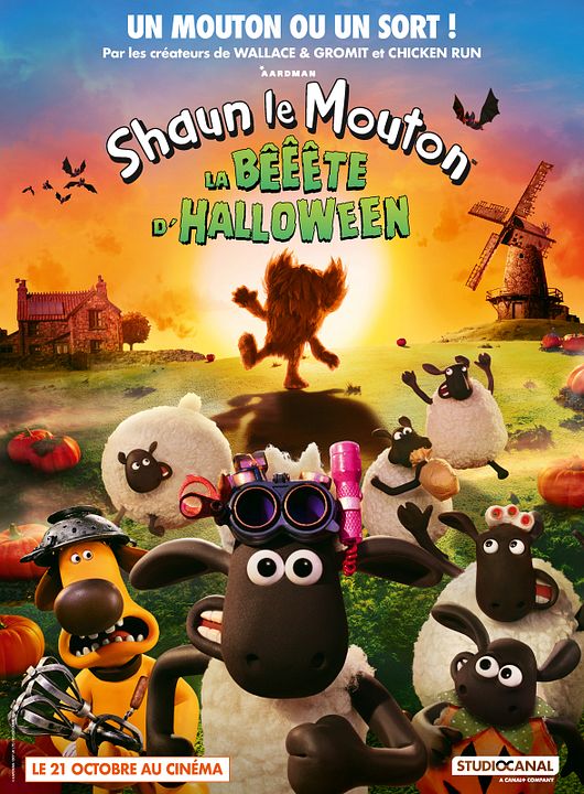 Shaun le Mouton : La Bêêête d'Halloween : Affiche