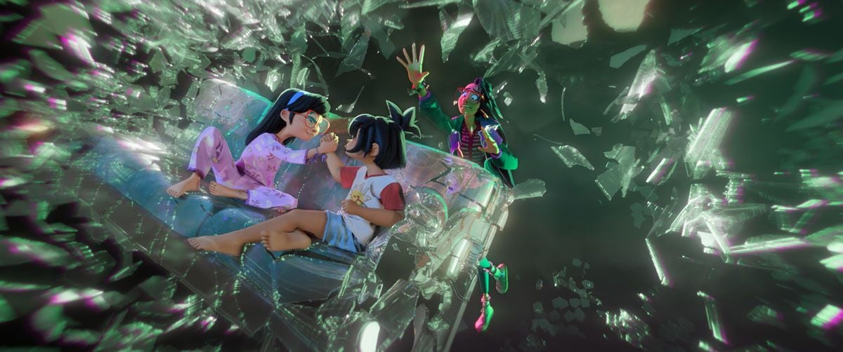 Image du film d'animation L'Île des souvenirs de DreamWorks