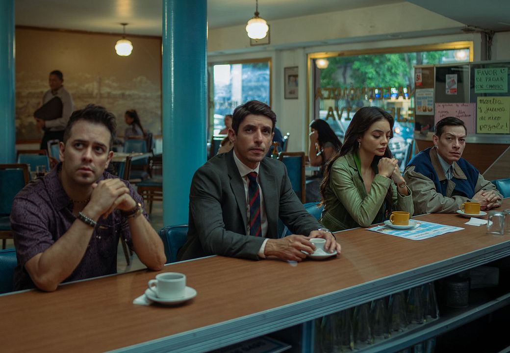 Photo Luis Alberti, Majo Vargas, Alberto Guerra, Aldo Escalante
