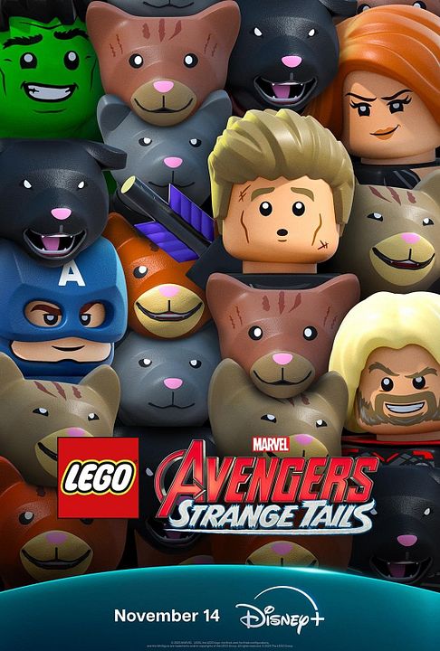 LEGO Marvel Avengers : Strange Tails : Affiche