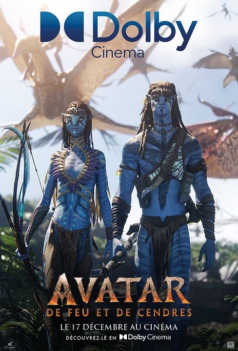Avatar : de Feu et de Cendres : Affiche