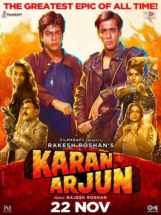 Karan Arjun : Affiche