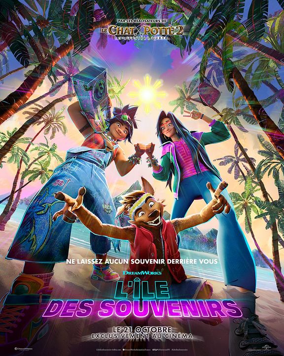 L'île des souvenirs : Affiche
