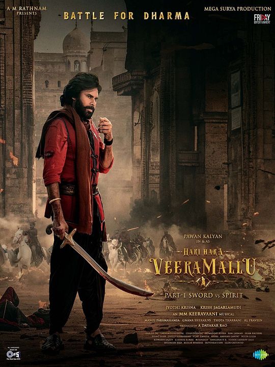 Hari Hara Veera Mallu: Part 1 : Affiche