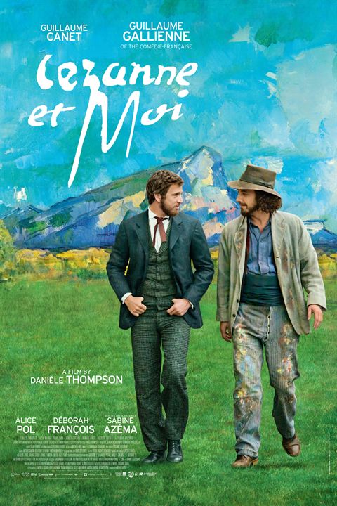 Cézanne et moi : Affiche
