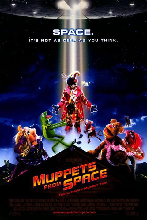 Les Muppets dans l'espace : Affiche
