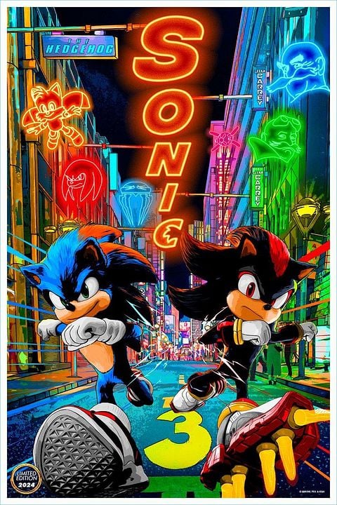 Sonic 3 - le film : Affiche