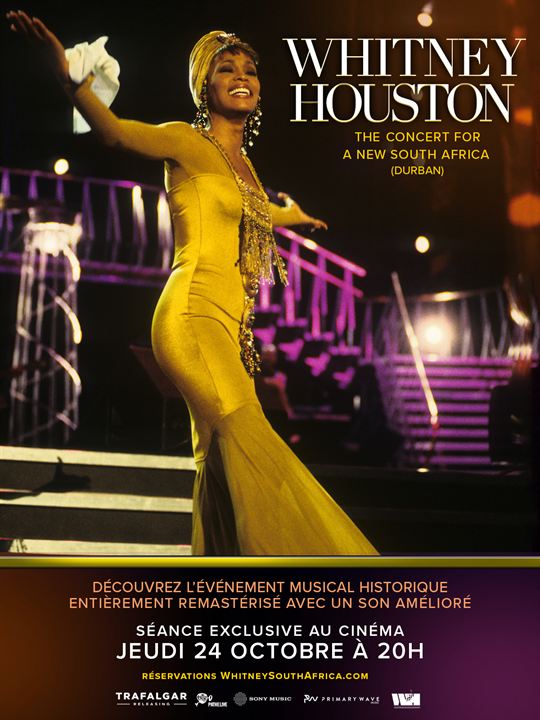 Whitney Houston – The Concert for a New South Africa (Durban) : Affiche