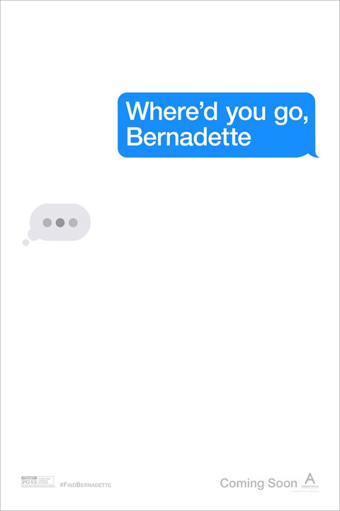 Bernadette a disparu : Affiche