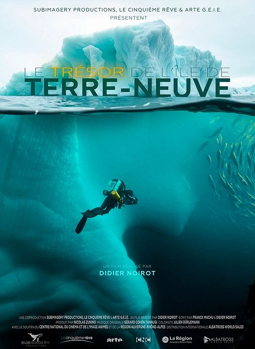 Le trésor de l’île de terre neuve : Affiche