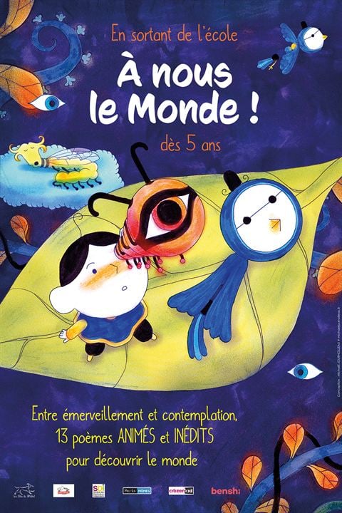 En sortant de l'école, à nous le monde ! : Affiche