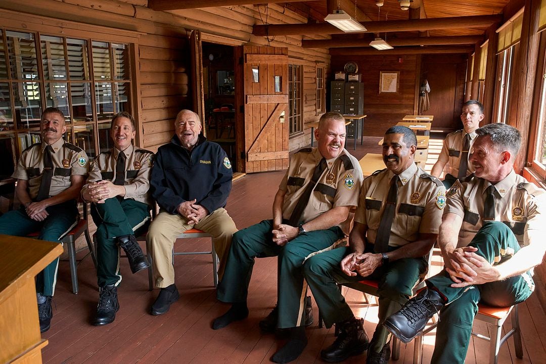 Super Troopers 3 : Photo Andrew Dismukes, Brian Cox, Kevin Heffernan, Steve Lemme, Paul Soter, Erik Stolhanske, Jay Chandrasekhar