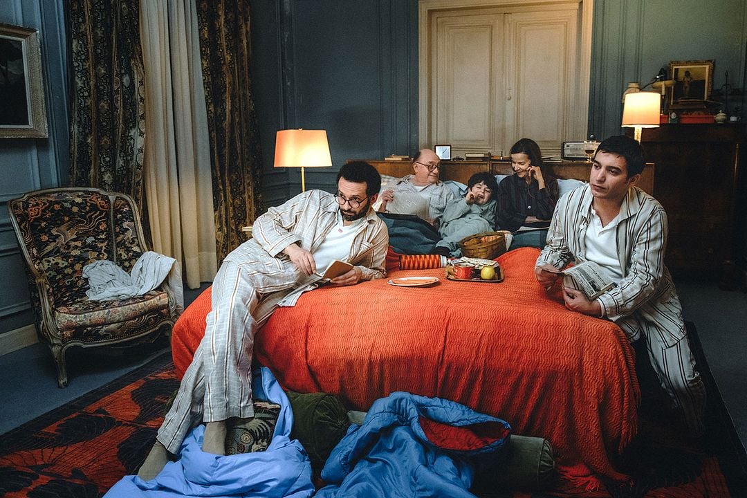La Cache : Photo Aurélien Gabrielli, William Lebghil, Michel Blanc, Liliane Rovère