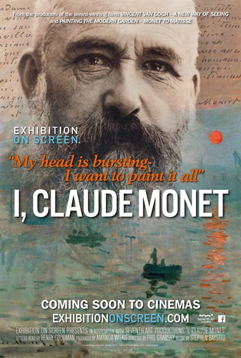 Moi, Claude Monet : Affiche